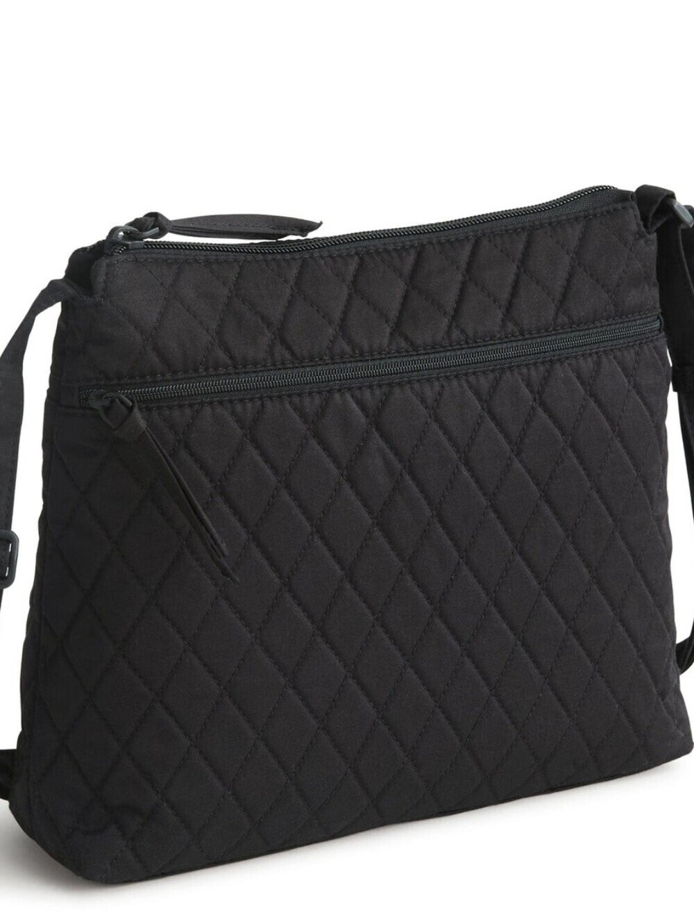 Vera Bradley Original Zip Crossbody Hipster Featherweight Black